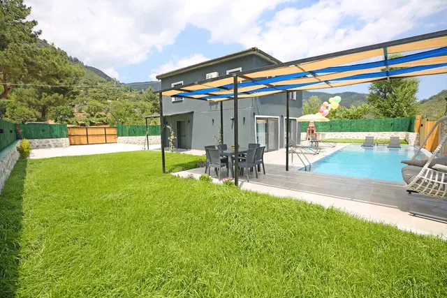 Sarıbelen’de özel havuzlu kiralık villa, fotoğraf 4