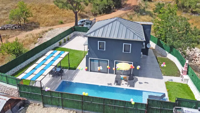 Sarıbelen’de balayı kiralık villa, fotoğraf 6