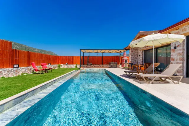 Sarıbelen’de jakuzili kiralık villa, fotoğraf 2