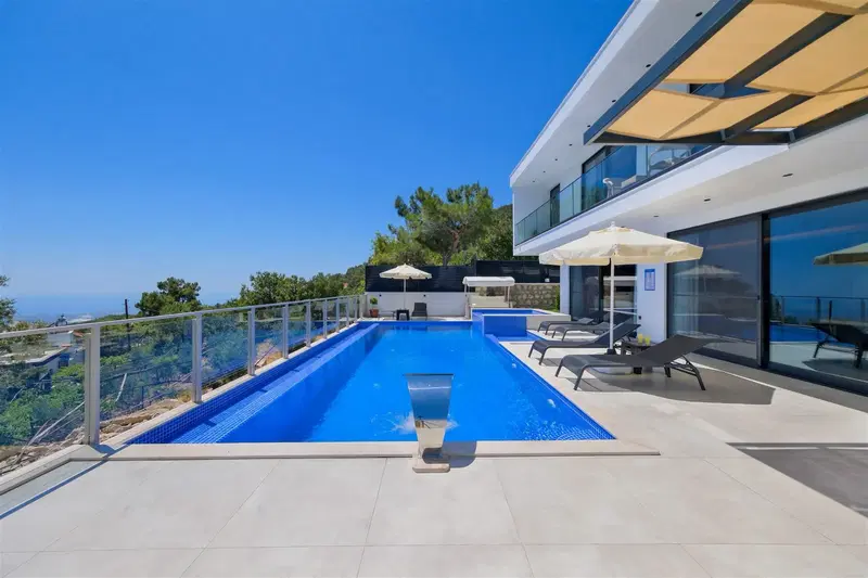 İslamlar’da deniz manzaralı kiralık villa, fotoğraf 4