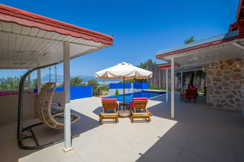 Üzümlü’de yan yana kiralık villa, fotoğraf 5