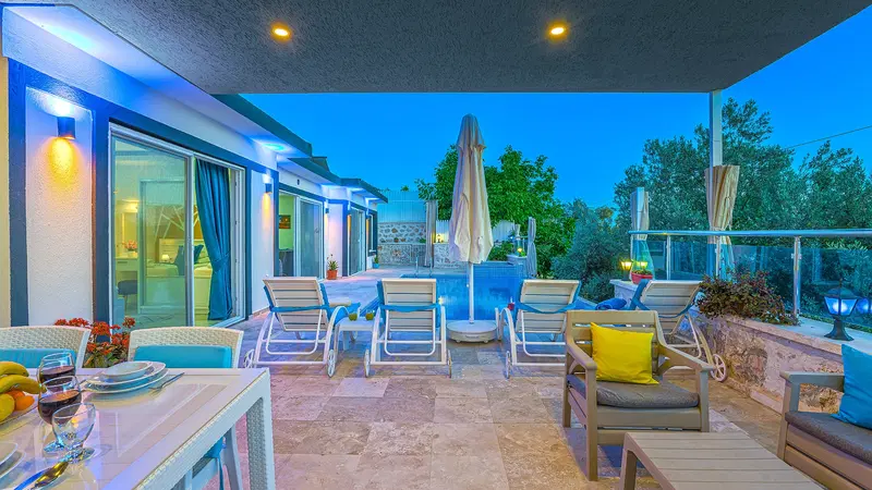 Üzümlü’de çocuk havuzlu kiralık villa, fotoğraf 4