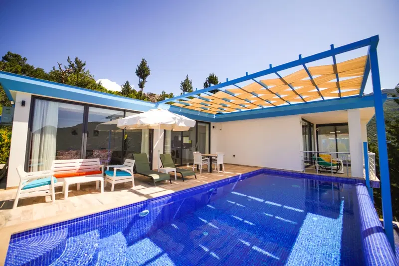 İslamlar’da ısıtmalı havuzlu kiralık villa, fotoğraf 2