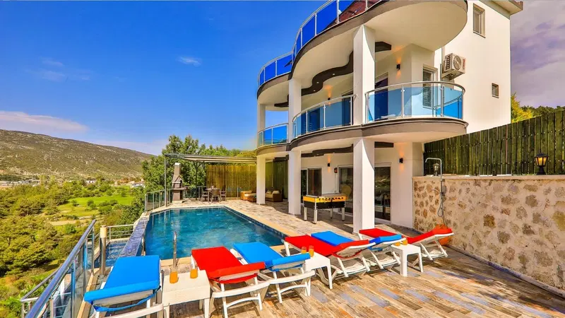 Sarıbelen’de jakuzili kiralık villa, fotoğraf 2