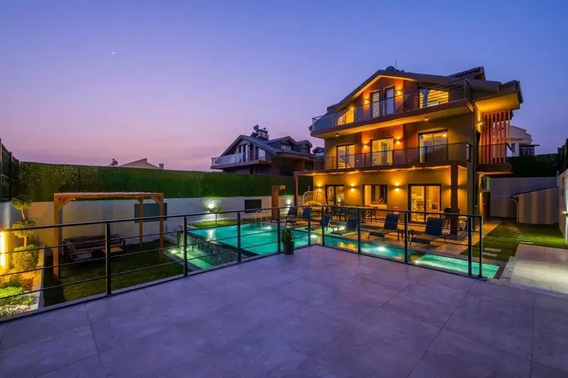 Fethiye’de jakuzili kiralık villa, fotoğraf 2