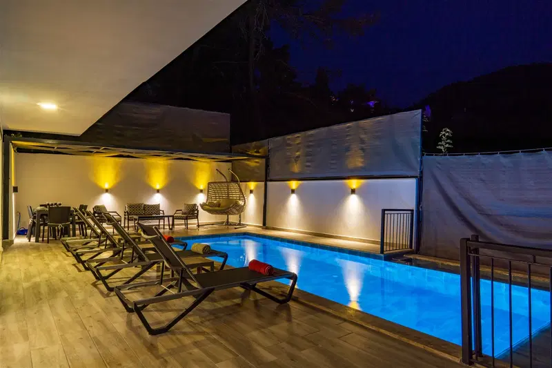 İslamlar’da korunaklı havuzlu kiralık villa, fotoğraf 7