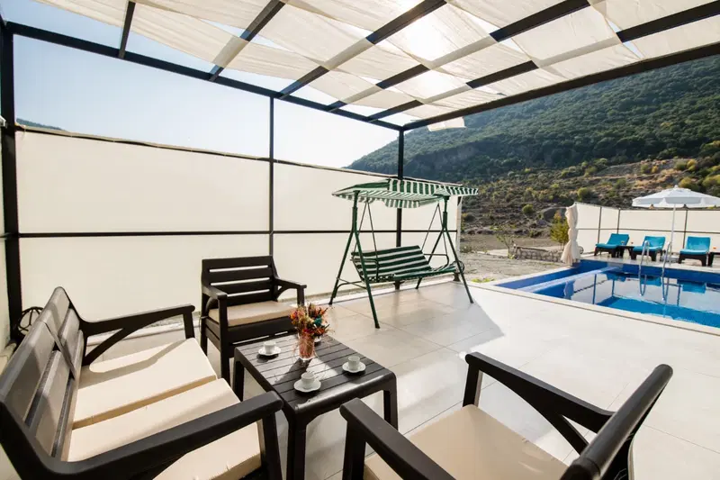 Sarıbelen’de bahçeli kiralık villa, fotoğraf 4