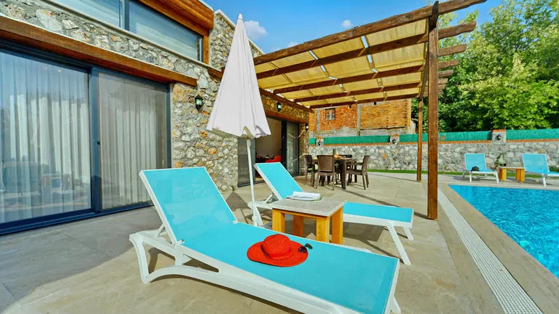 Fethiye’de bahçeli kiralık villa, fotoğraf 4