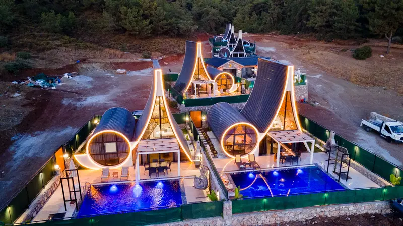 Fethiye’de özel havuzlu kiralık villa, fotoğraf 4