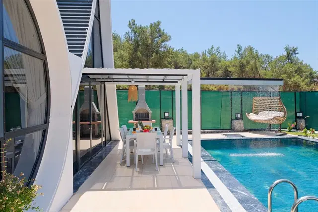 Fethiye’de bahçeli kiralık villa, fotoğraf 4