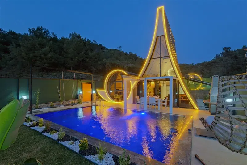 Fethiye’de balayı kiralık villa, fotoğraf 8