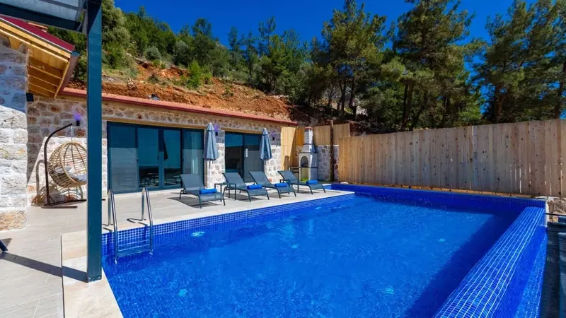 Üzümlü’de balayı kiralık villa, fotoğraf 7