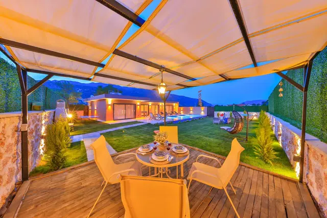 Sarıbelen’de bahçeli kiralık villa, fotoğraf 4