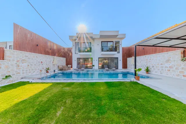 Kaş’ta özel havuzlu kiralık villa, fotoğraf 4