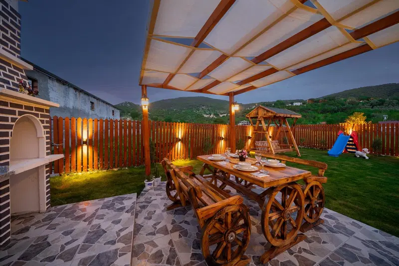 Kaş’ta doğa manzaralı kiralık villa, fotoğraf 7