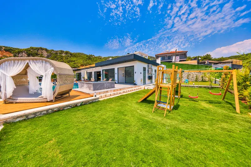 Kaş’ta çocuk dostu kiralık villa, fotoğraf 7