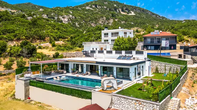 Kaş’ta saunalı kiralık villa, fotoğraf 3