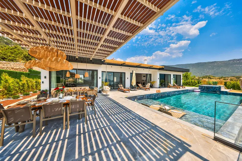 Kaş’ta özel havuzlu kiralık villa, fotoğraf 5