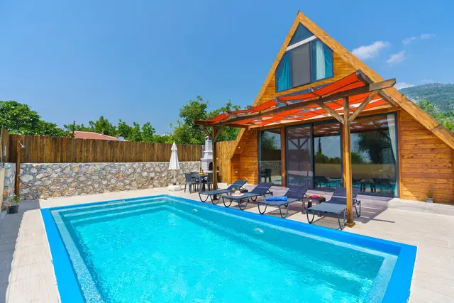 Üzümlü’de bahçeli kiralık villa, fotoğraf 4