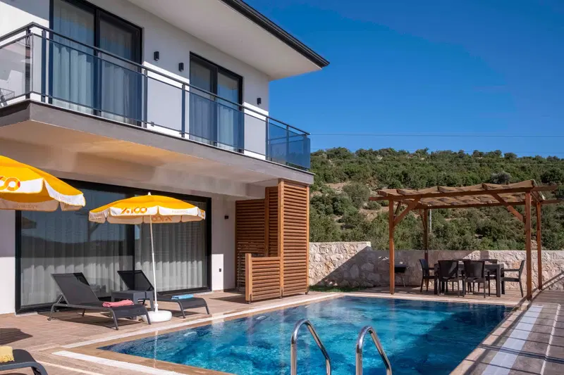 Kaş’ta yan yana kiralık villa, fotoğraf 4