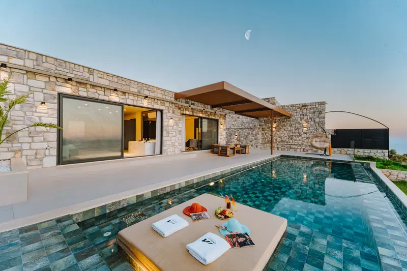 Kaş’ta jakuzili kiralık villa, fotoğraf 2