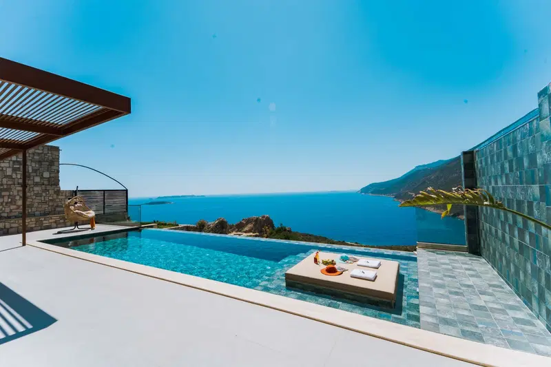 Kaş’ta lüks kiralık villa, fotoğraf 8
