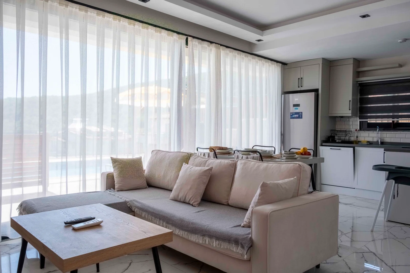 Kaş’ta Balayı Çiftlerine Uygun, Özel Havuzlu, 2 Yatak Odalı, Kiralık Villa