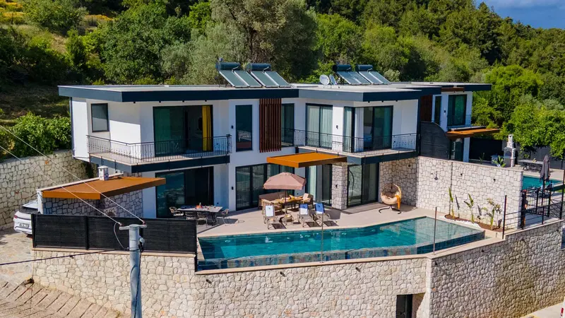 Kaş’ta yan yana kiralık villa, fotoğraf 7