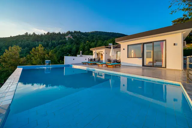 İslamlar’da deniz manzaralı kiralık villa, fotoğraf 2