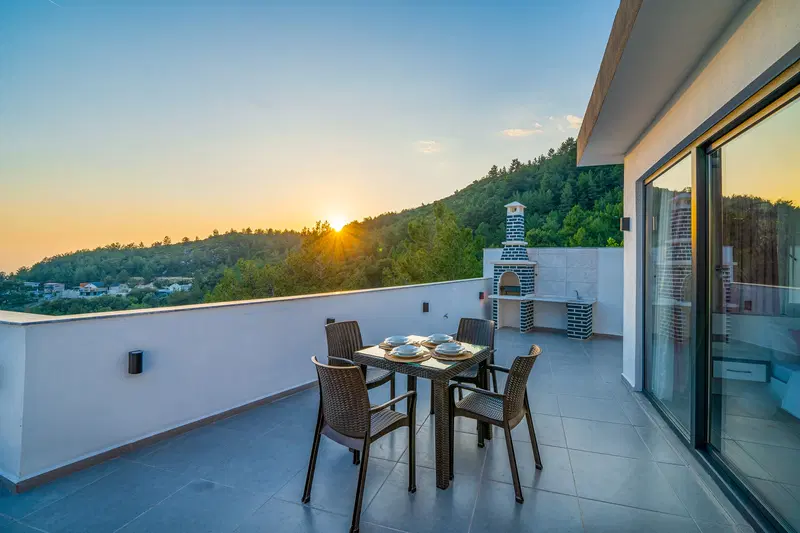 İslamlar’da deniz manzaralı kiralık villa, fotoğraf 8