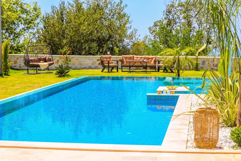 Üzümlü’de çocuk havuzlu kiralık villa, fotoğraf 6