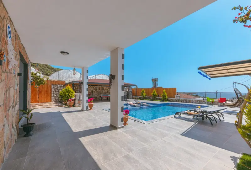 Kaş’ta özel havuzlu kiralık villa, fotoğraf 6