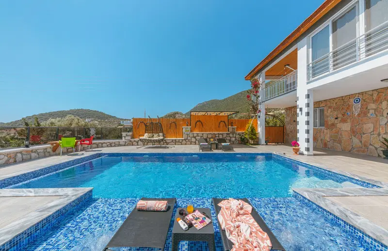 Kaş’ta balayı kiralık villa, fotoğraf 4