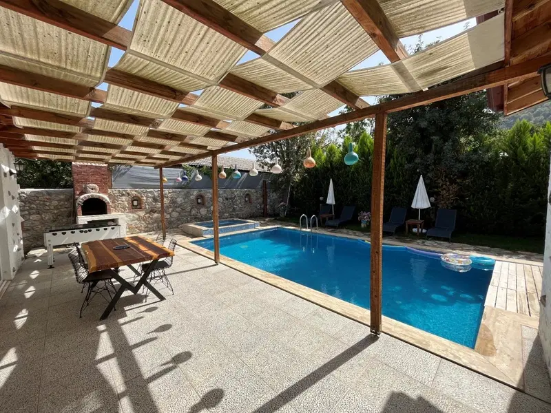Fethiye’de çocuk havuzlu kiralık villa, fotoğraf 8