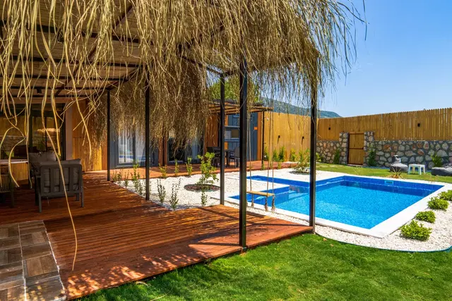 Sarıbelen’de doğa manzaralı kiralık villa, fotoğraf 4