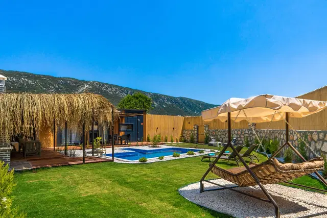 Sarıbelen’de jakuzili kiralık villa, fotoğraf 2