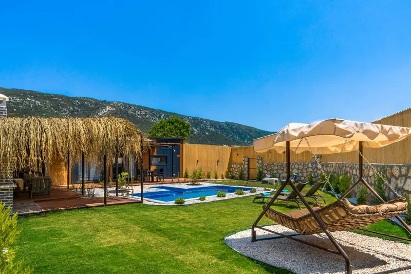 Sarıbelen’de jakuzili kiralık villa, fotoğraf 2