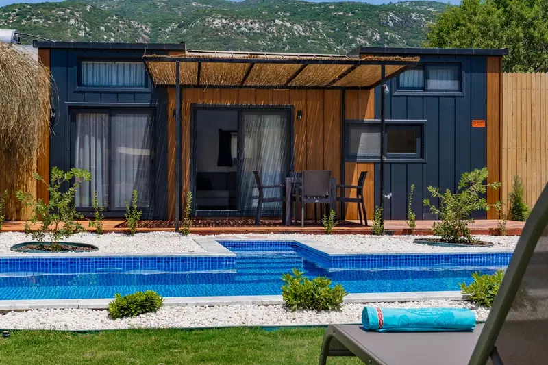 Sarıbelen’de saunalı kiralık villa, fotoğraf 3