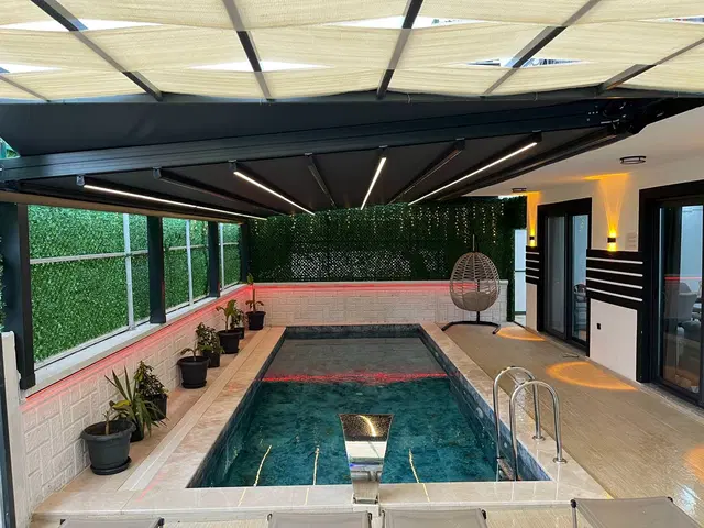 Fethiye’de ısıtmalı havuzlu kiralık villa, fotoğraf 2