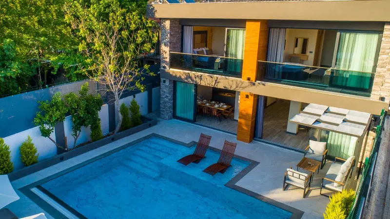 Fethiye’de saunalı kiralık villa, fotoğraf 3