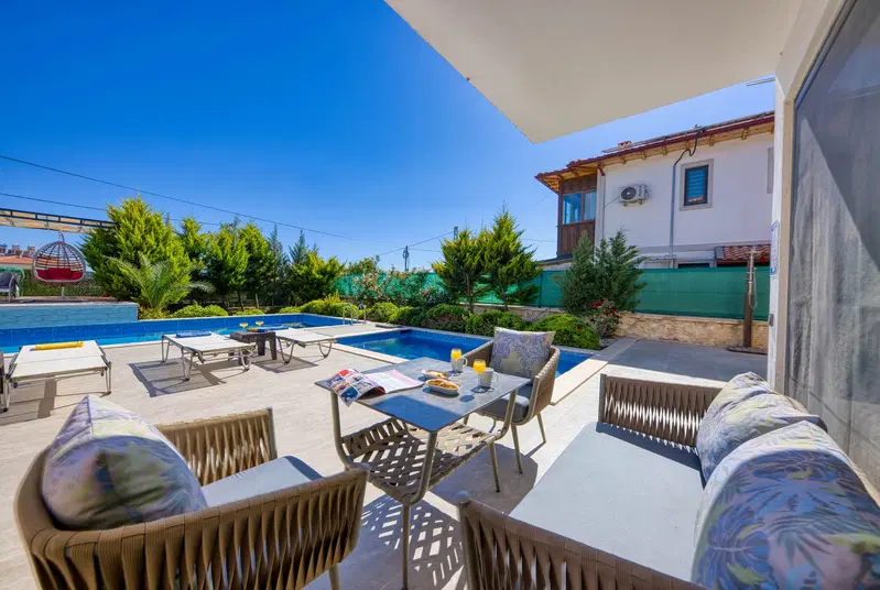 Kaş’ta doğa manzaralı kiralık villa, fotoğraf 8