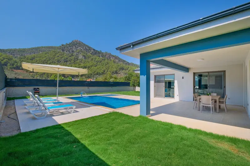 Fethiye’de bahçeli kiralık villa, fotoğraf 7