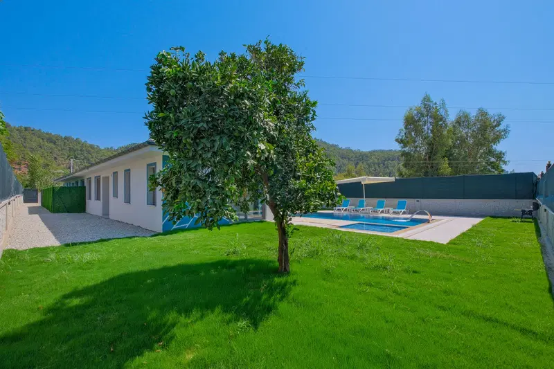 Fethiye’de çocuk havuzlu kiralık villa, fotoğraf 5