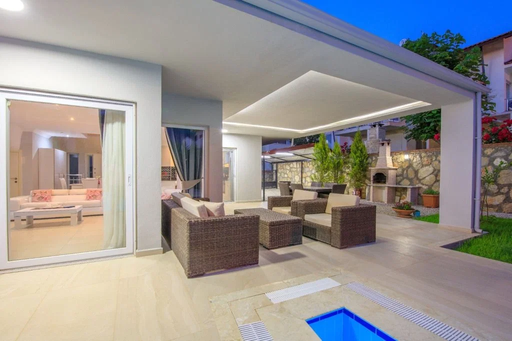 Fethiye’de Merkeze Yakın, Özel Havuzlu, Jakuzili, Lüks Villa