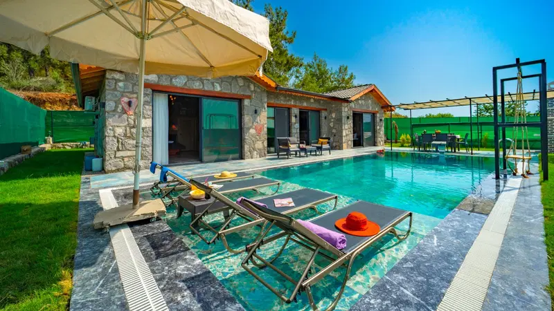 Fethiye’de saunalı kiralık villa, fotoğraf 2