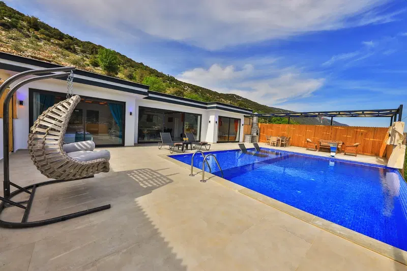 Sarıbelen’de jakuzili kiralık villa, fotoğraf 2