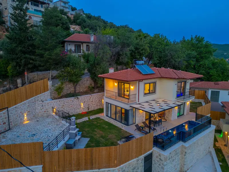 Kaş’ta yan yana kiralık villa, fotoğraf 6