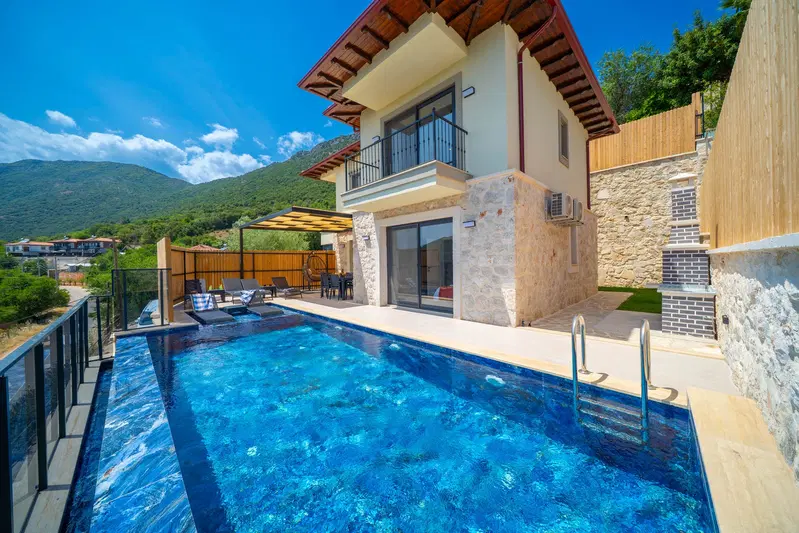 Kaş’ta çocuk dostu kiralık villa, fotoğraf 6
