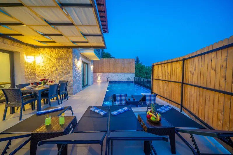 Kaş’ta özel havuzlu kiralık villa, fotoğraf 4
