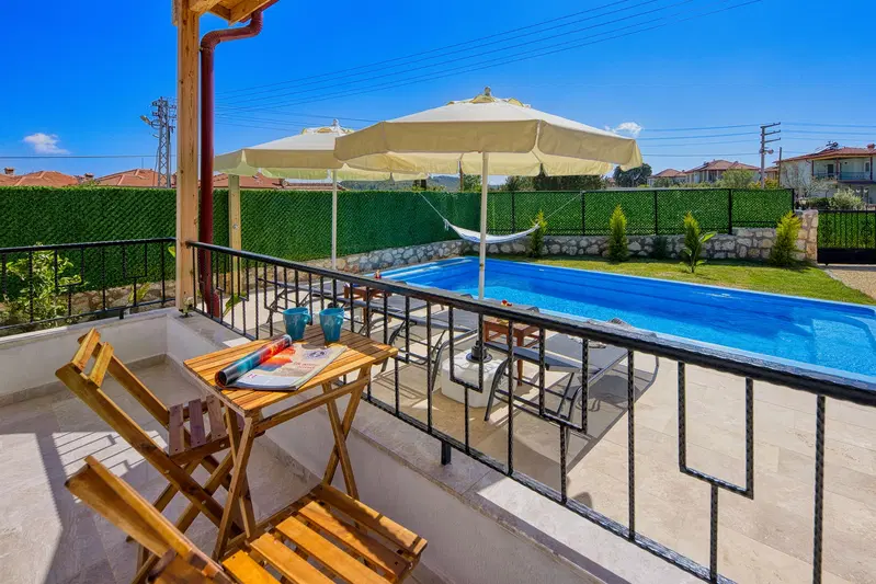 Kaş’ta jakuzili kiralık villa, fotoğraf 8